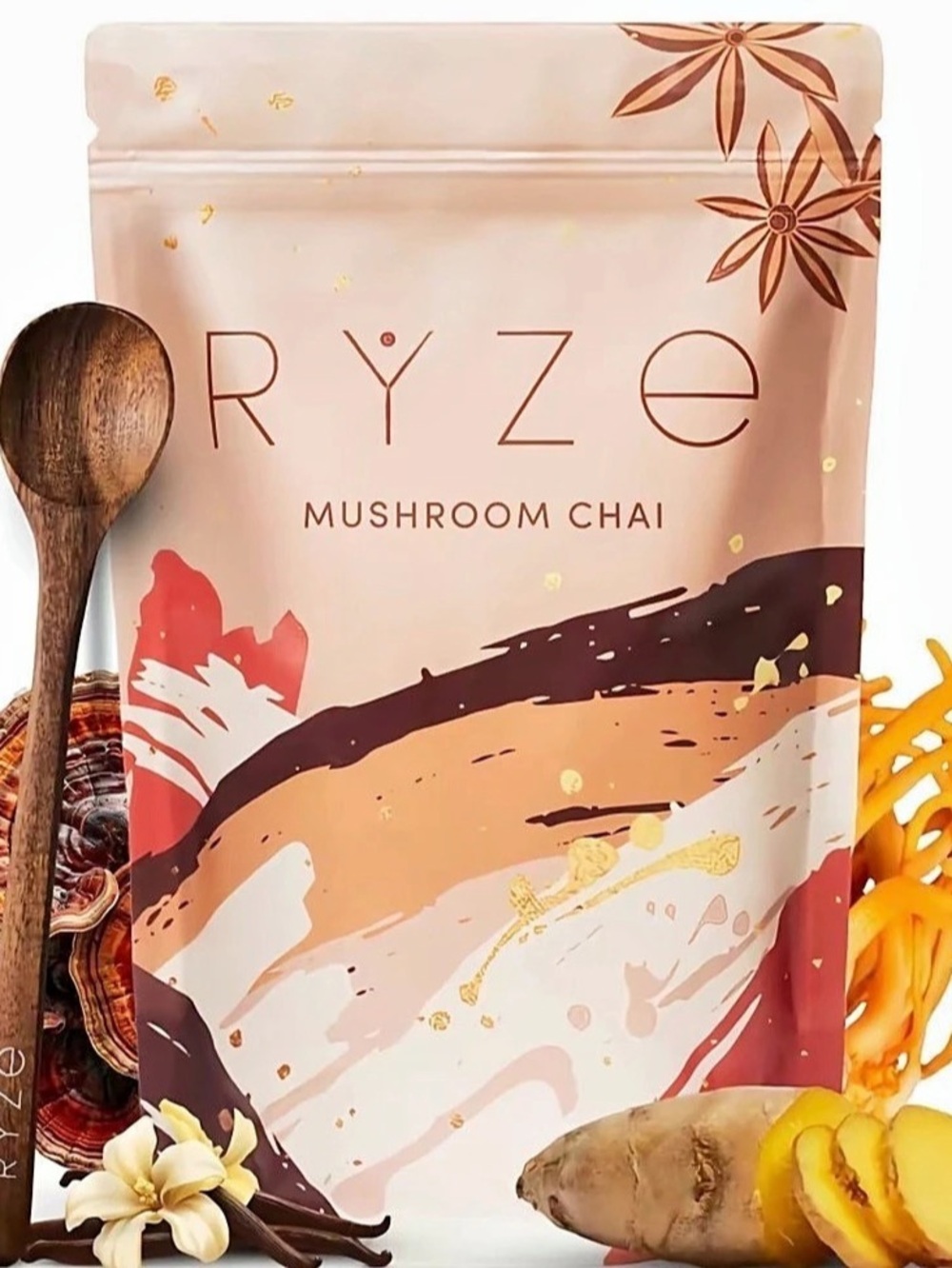 RYZE Mushroom Chai Drink Mix